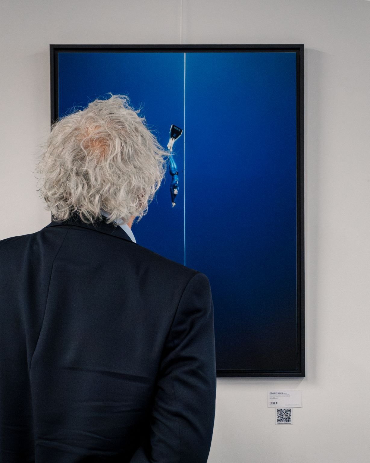 Exposition Bleu Vertical